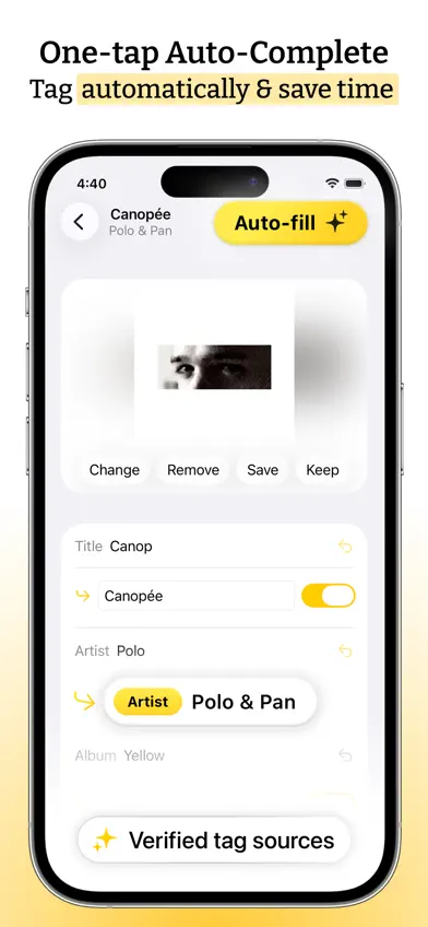 Audio Tag Editor - MP3 & ID3 screenshot 4
