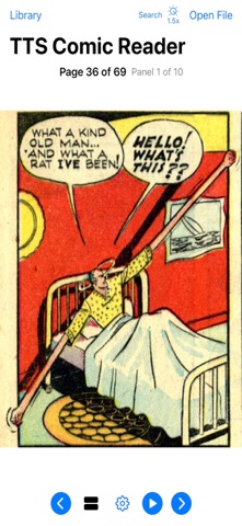 TTS Comic Reader Screenshot 1 of 7