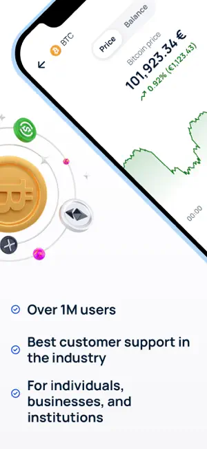Bit2Me - Buy Cryptocurrencies iPhone screenshot 5