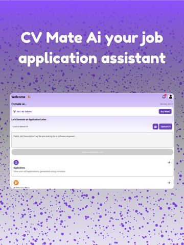 CV Mate Ai iPad screenshot
