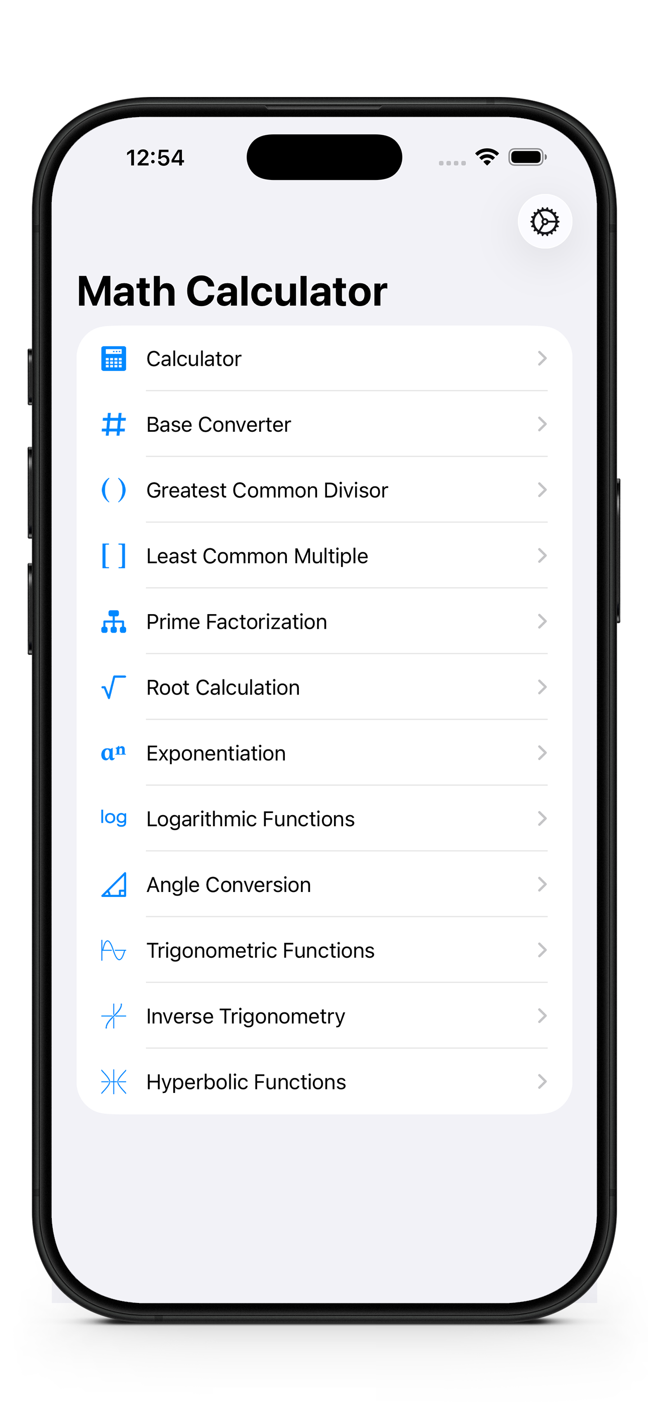 Math Calculator - 12-in-1
