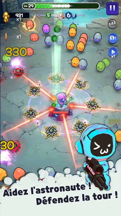 Screenshot #2 pour Space Marine Defense