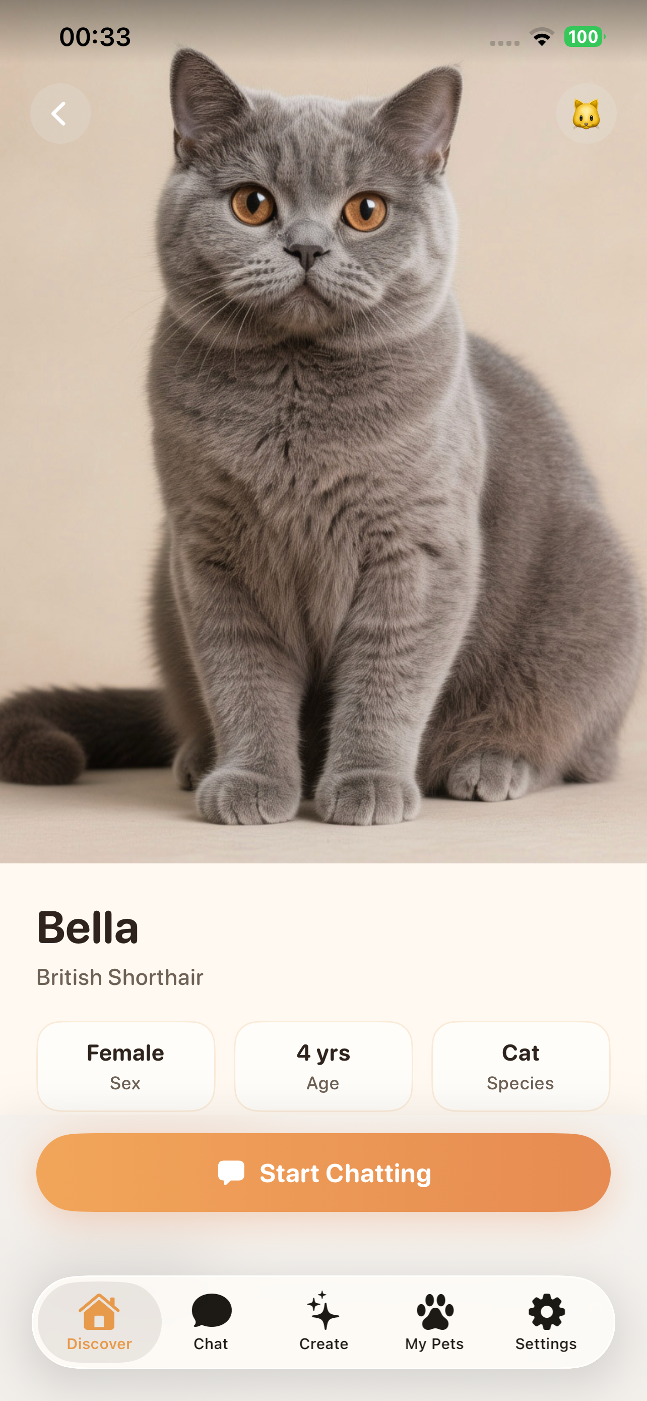 CompaniPet: AI Pet Warm Chat
