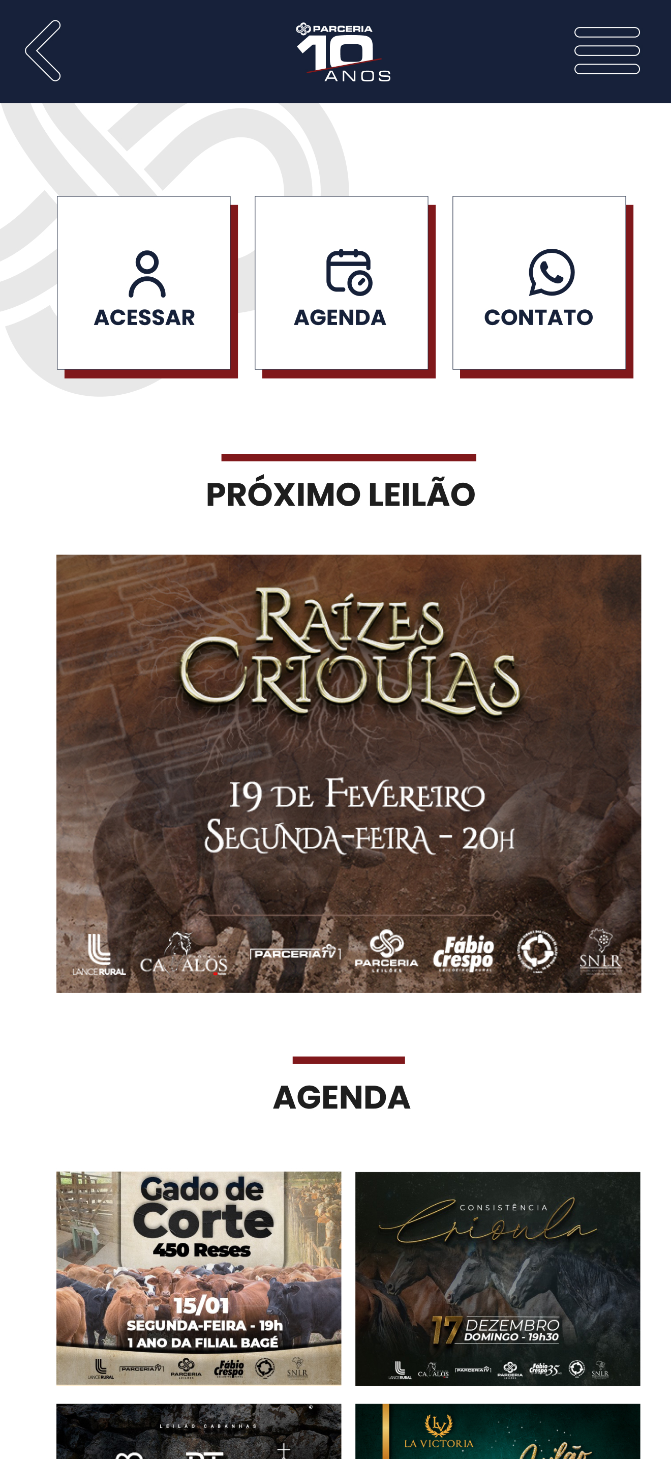 Parceria Leilões