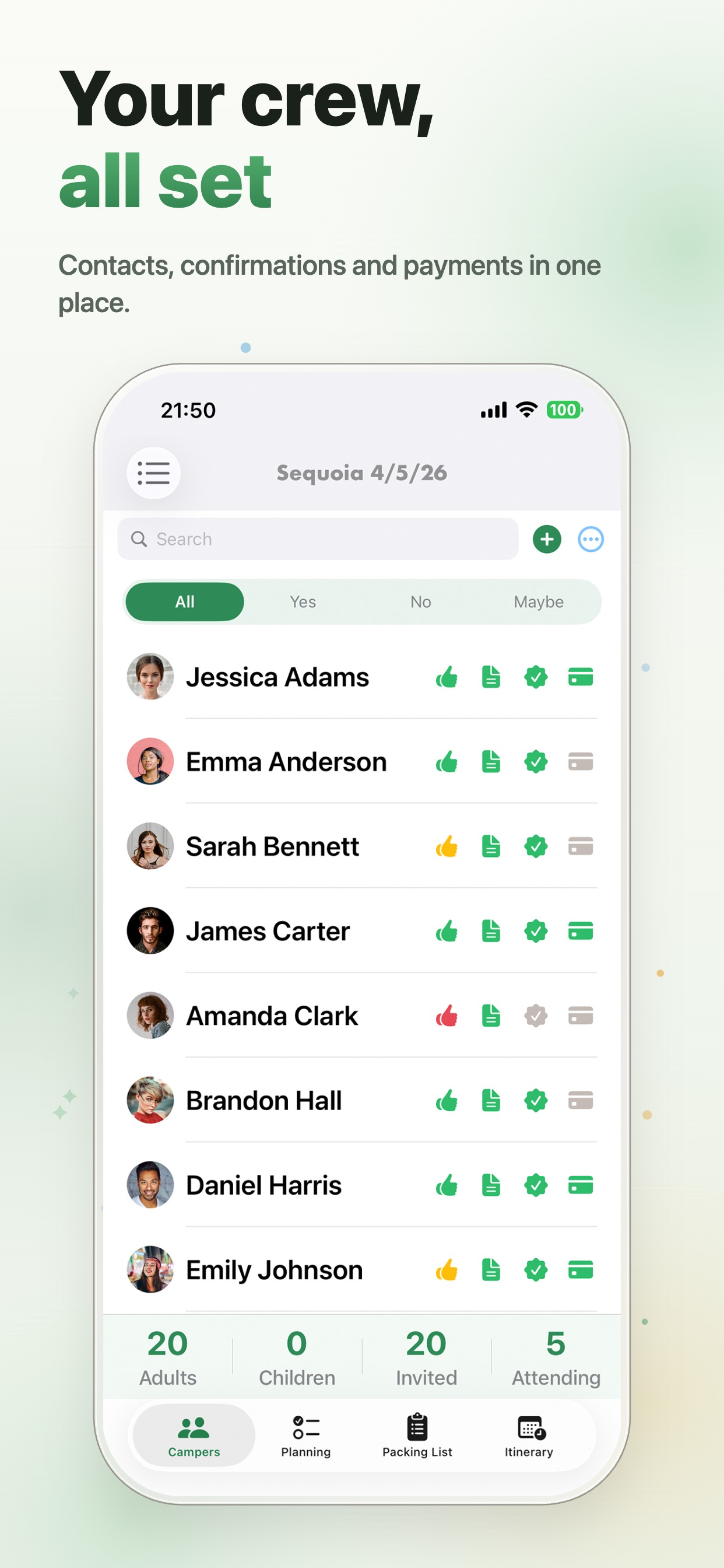Pro Camping Planner screenshot 4