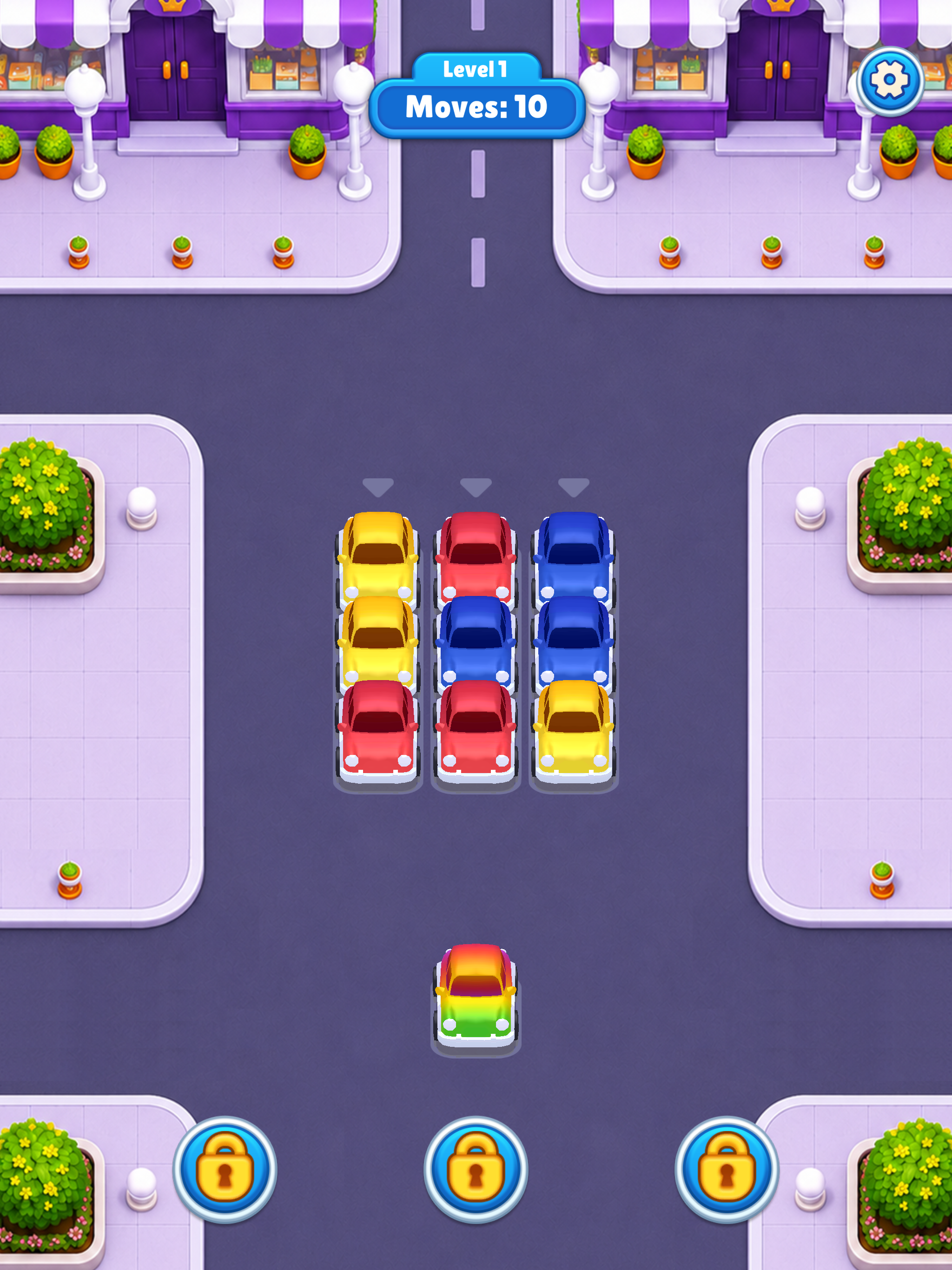 Traffic Jam Sort