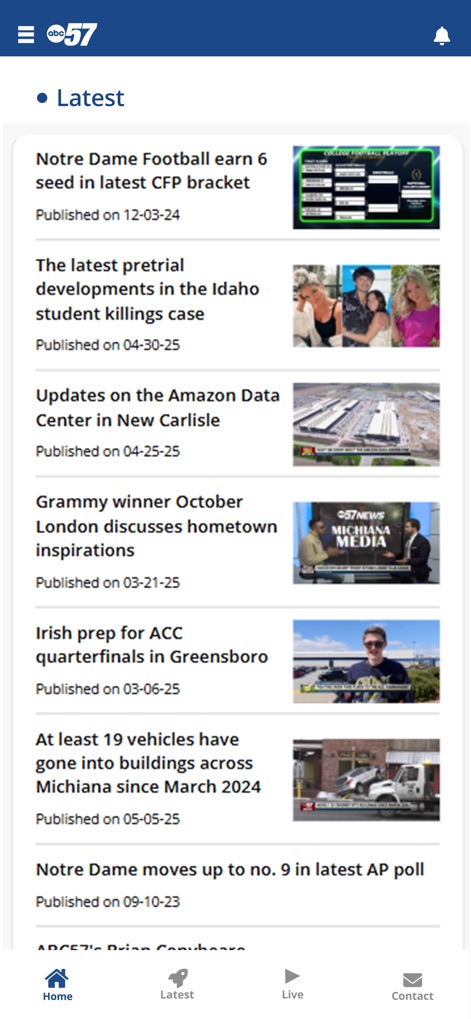 ABC 57 News - News App | MWM