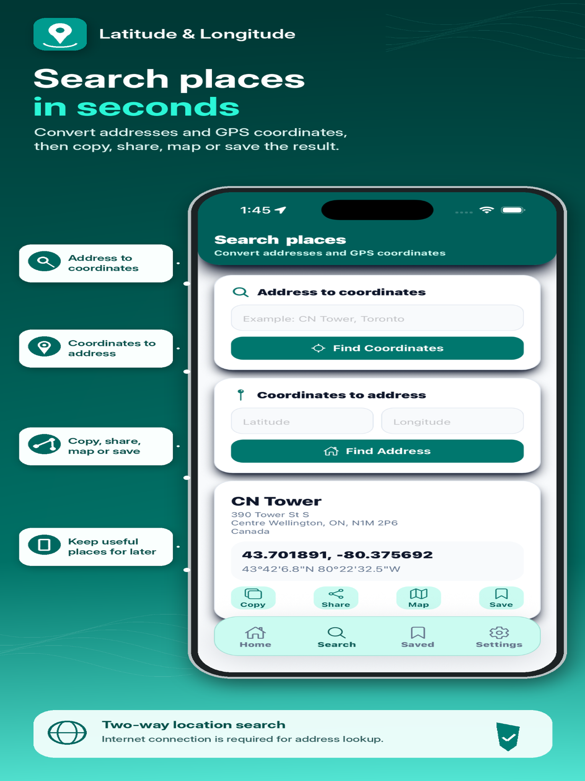 Latitude & Longitude screenshot 12