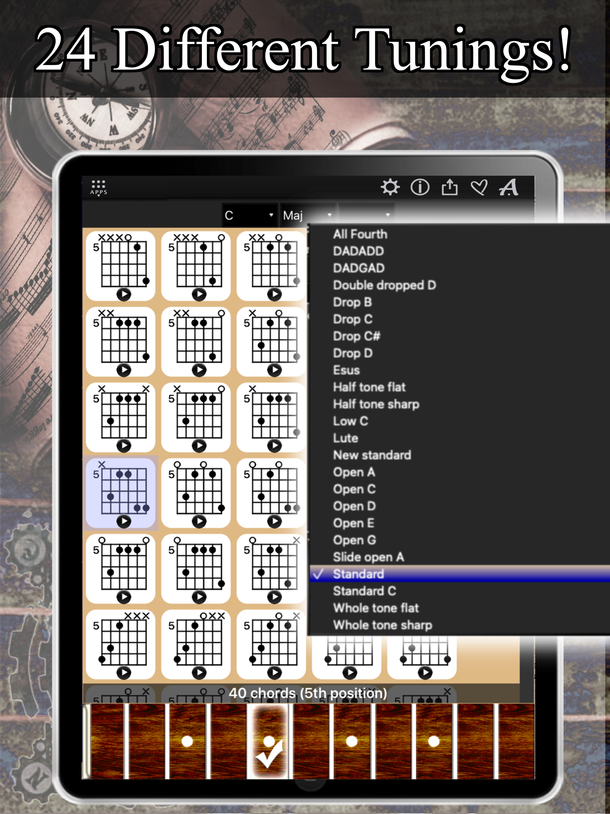 Guitar Chords Compass