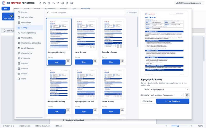 GIS Mappers PDF Studio screenshot 10