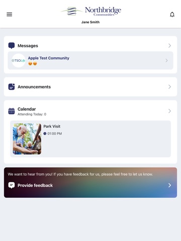 Northbridge Communities iPad screenshot