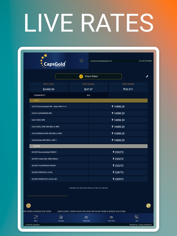 Screenshot #4 pour CapsGold SPOT