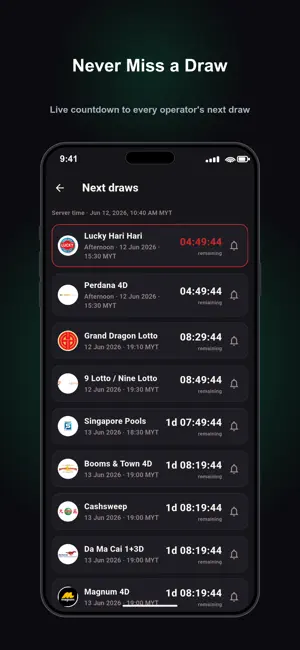 Keputusan4D: 4D Live Results screenshot 4