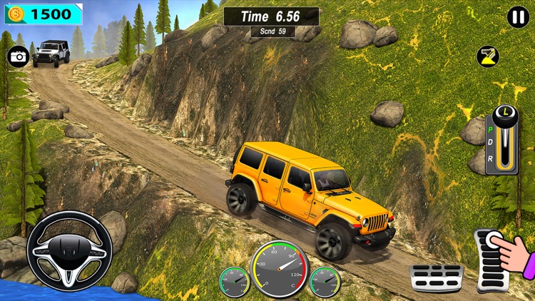 Offroad 4x4 Jeep Parking Game