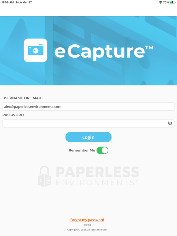 Paperless eCapture