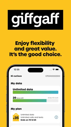 giffgaff screenshot 1
