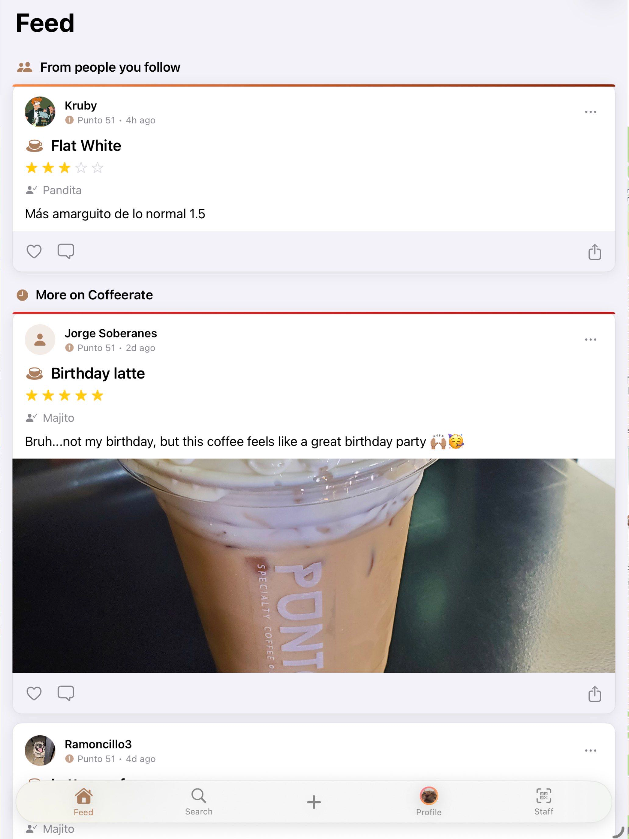 Coffeerate