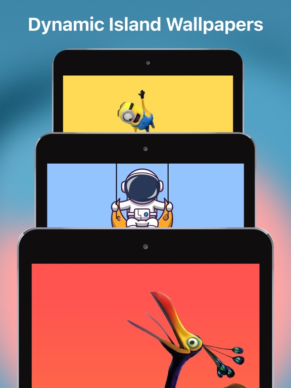 Wallpapers 18 - Lock Screen iPad screenshot 3 - Graphics & Design app