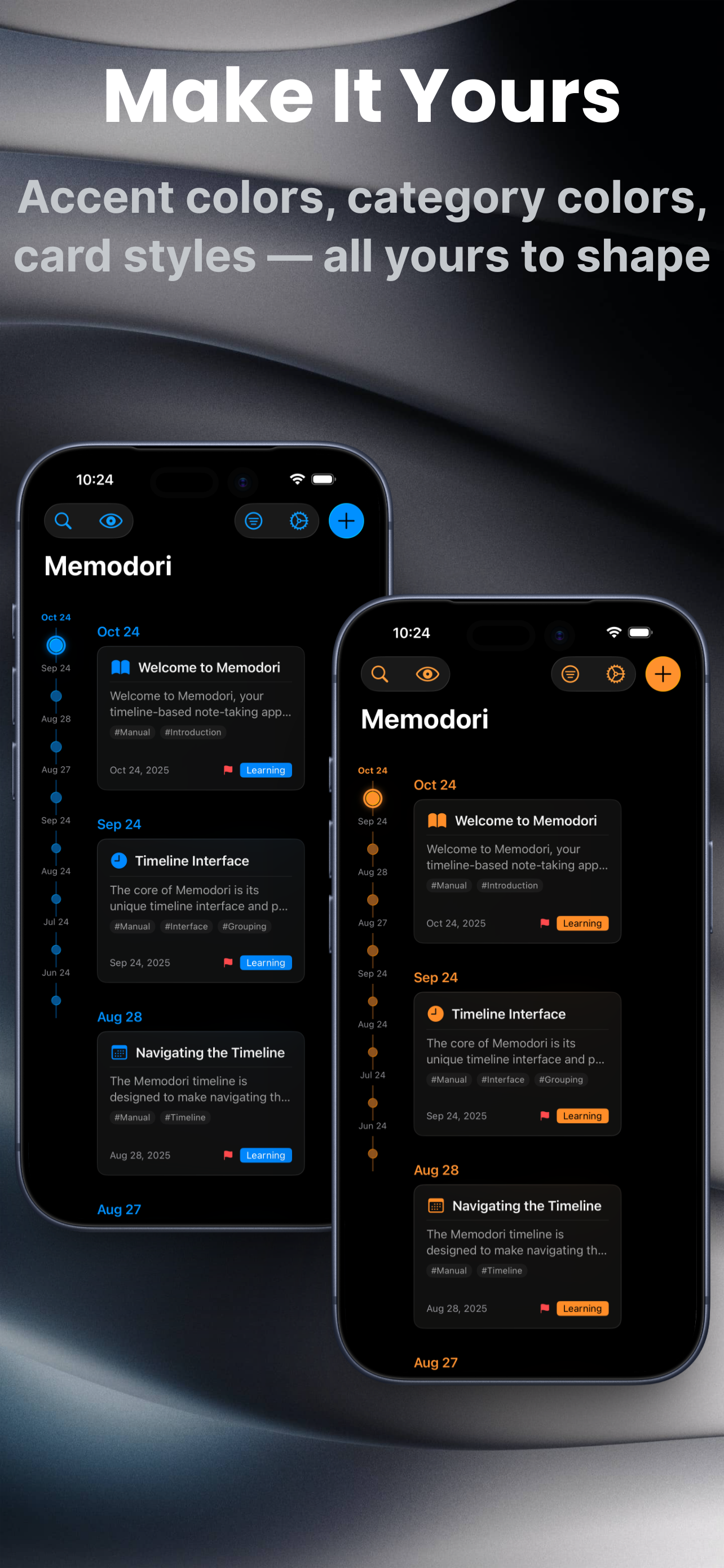Memodori: Timeline Journal screenshot 2