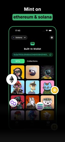 NFT Creator & Wallet - Minty Screenshot 4 of 6