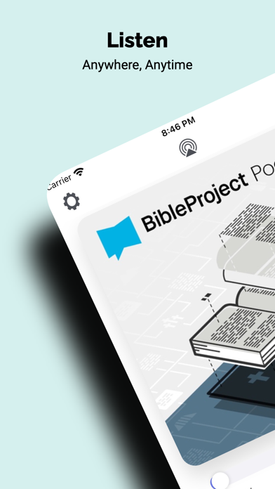 Bible Podcast Player Screenshot