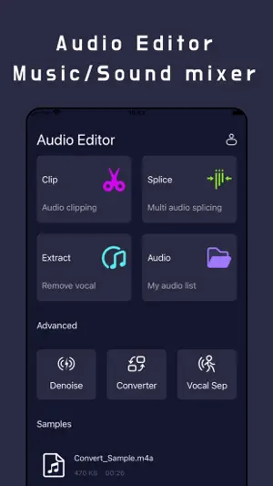 Audio Editor-Music/Sound mixer screenshot 2