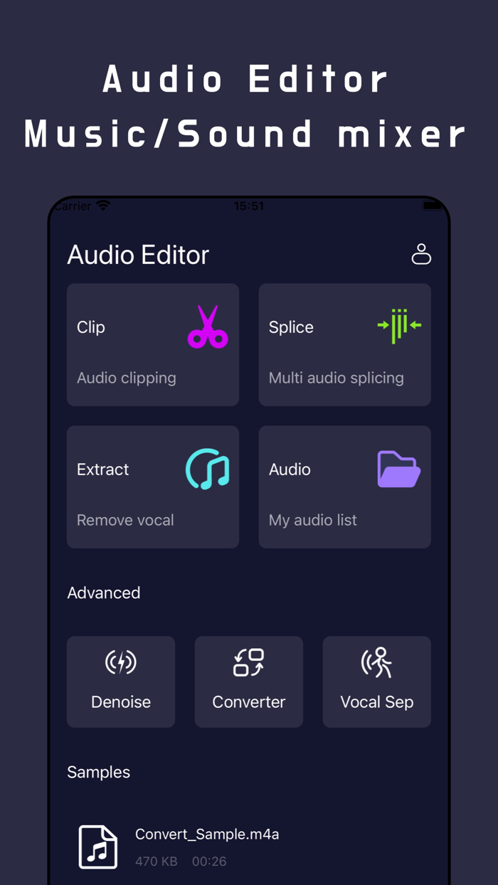 Audio Editor-Music/Sound mixer