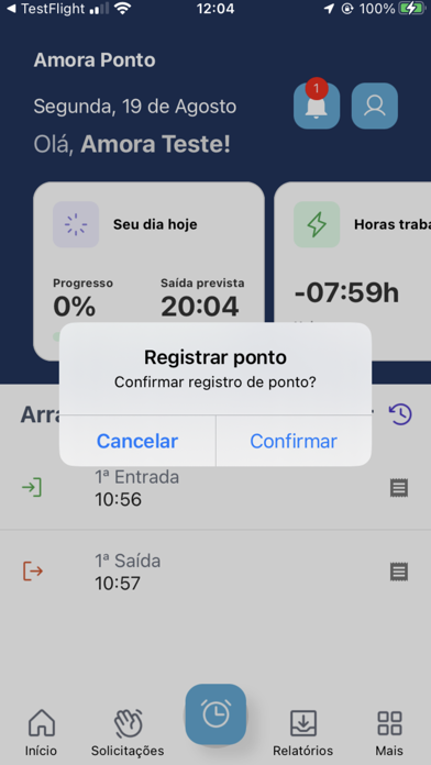 Amora Ponto - Colaborador Screenshot