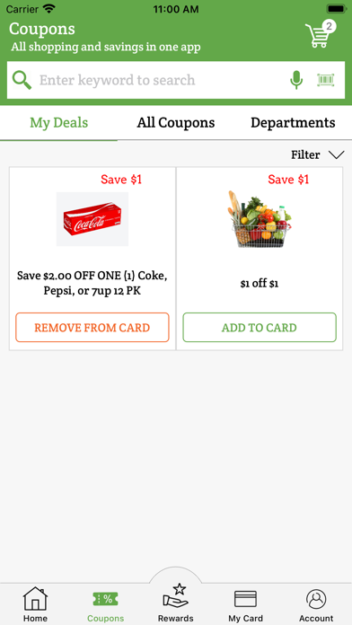 Vicente's Supermarket Rewards Screenshot