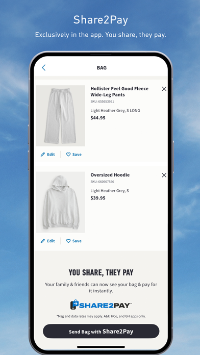 Hollister Co. Screenshot