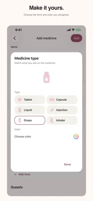 Pilly: Medicine Tracker screenshot 1