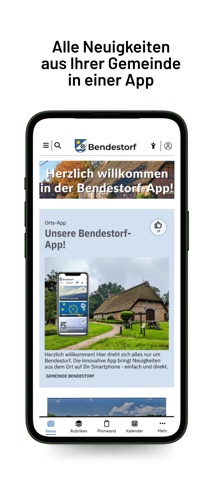 Bendestorf-App screenshot
