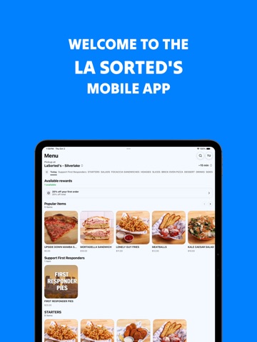 LaSorted's Pizza iPad screenshot