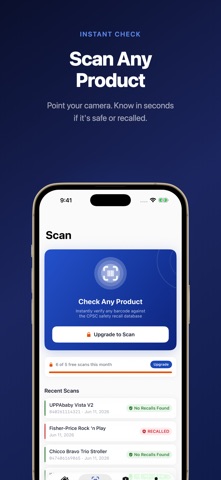 Product Recall Alerts - Safe iPhone screenshot