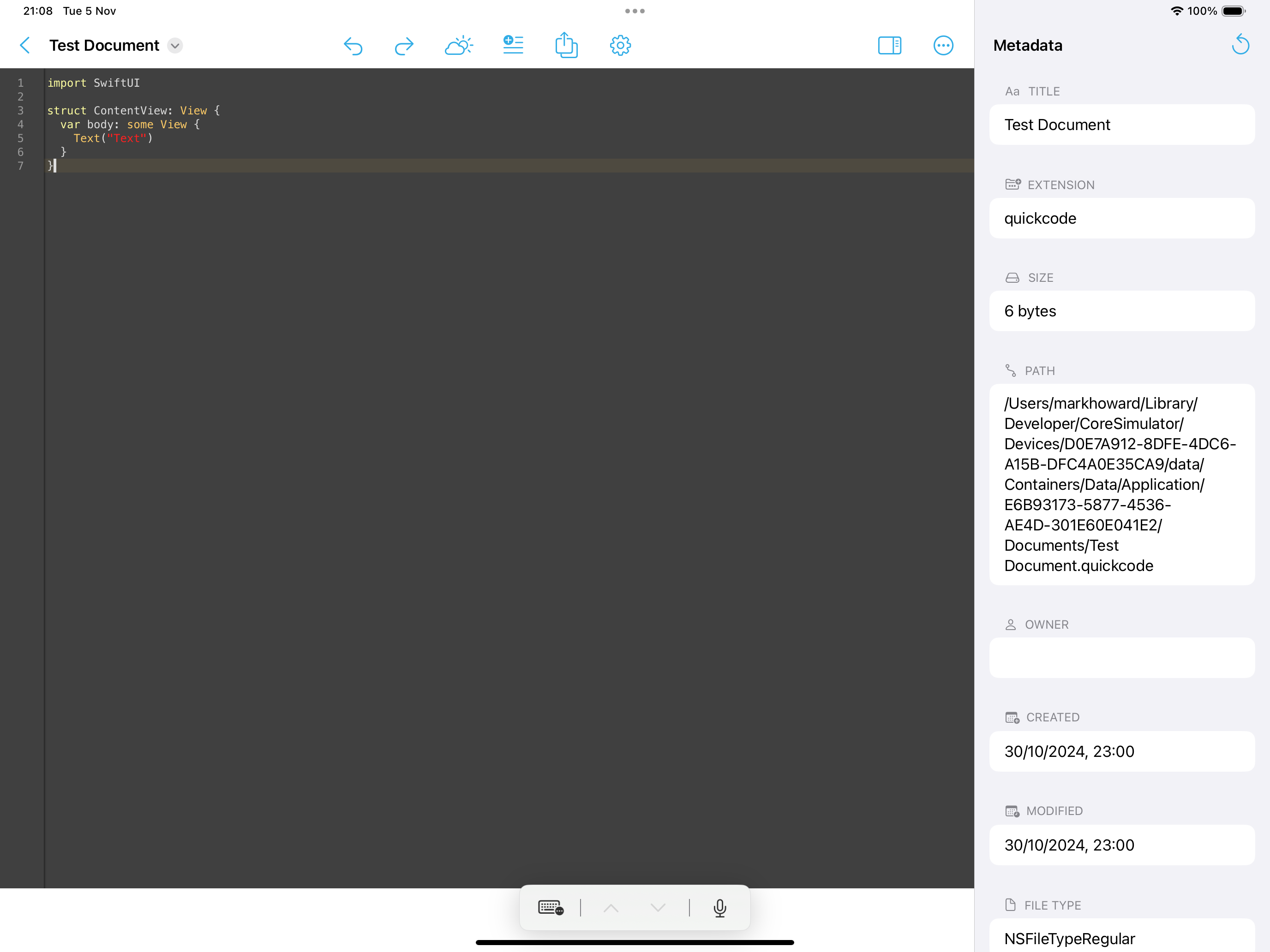 QuickCode: Code Editor