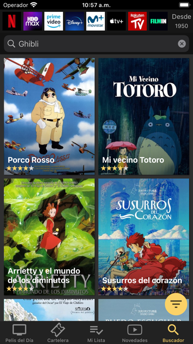 Pelis del Día Screenshot