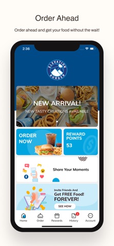 Elevation Burger VA screenshot