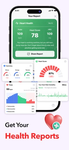Heart Scan: Heart Health AI iPhone screenshot 2