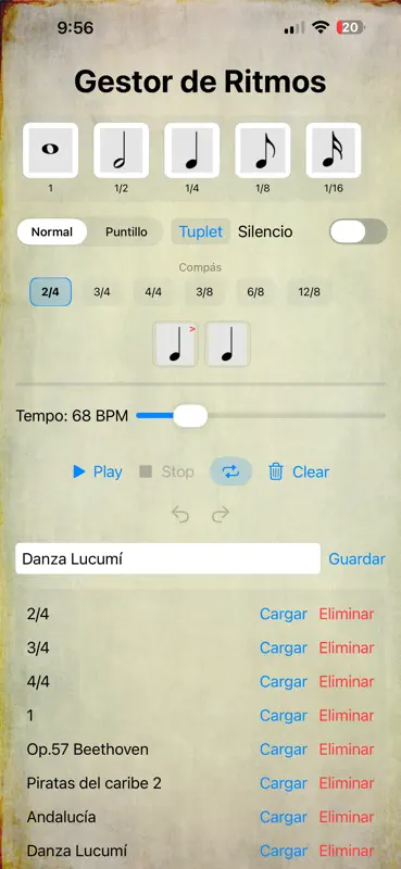 Metronomo+ screenshot 1 of 4