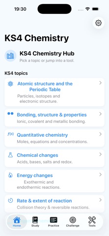 Mr A's Chemistry Toolkit screenshot