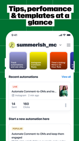 Manychat screenshot