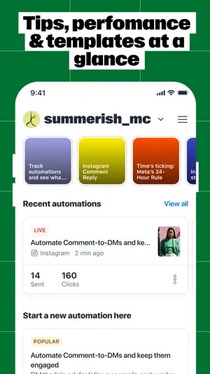 Manychat screenshot 3