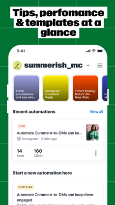 Manychat screenshot 3