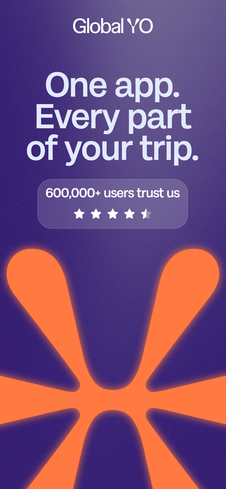 Global YO: eSIM+ & Travel Data screenshot 1