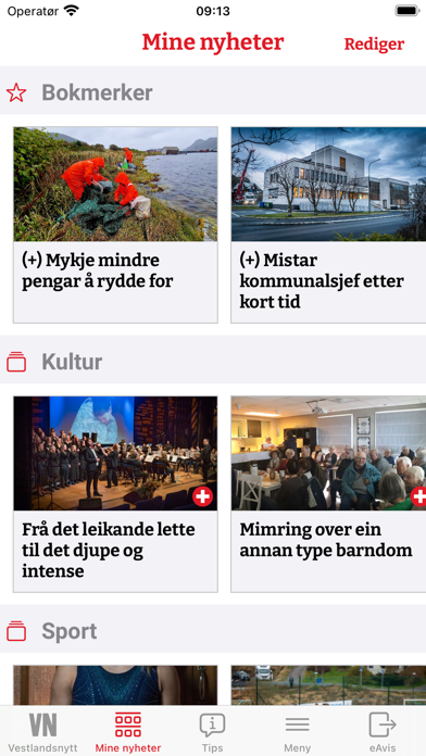 Vestlandsnytt Screenshot