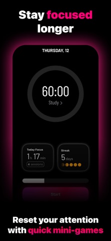 Kron: Brain Games Focus Timer Screenshot 1 of 5