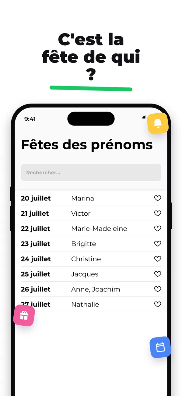 Screenshot #2 pour Namio - Calendrier du jour