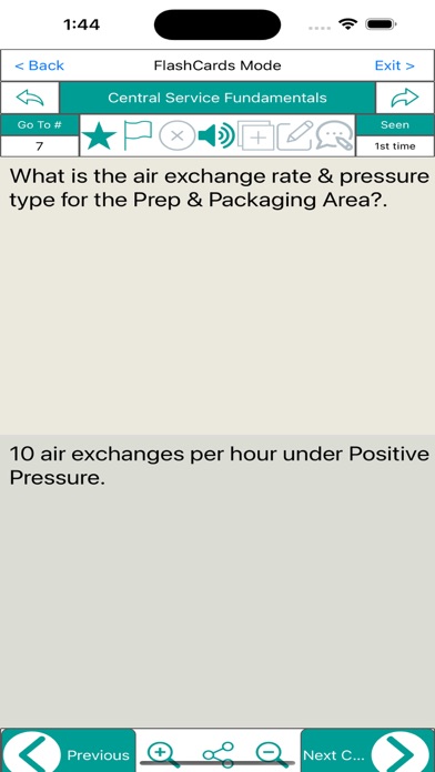 Screenshot #3 pour Central Service Exam Review