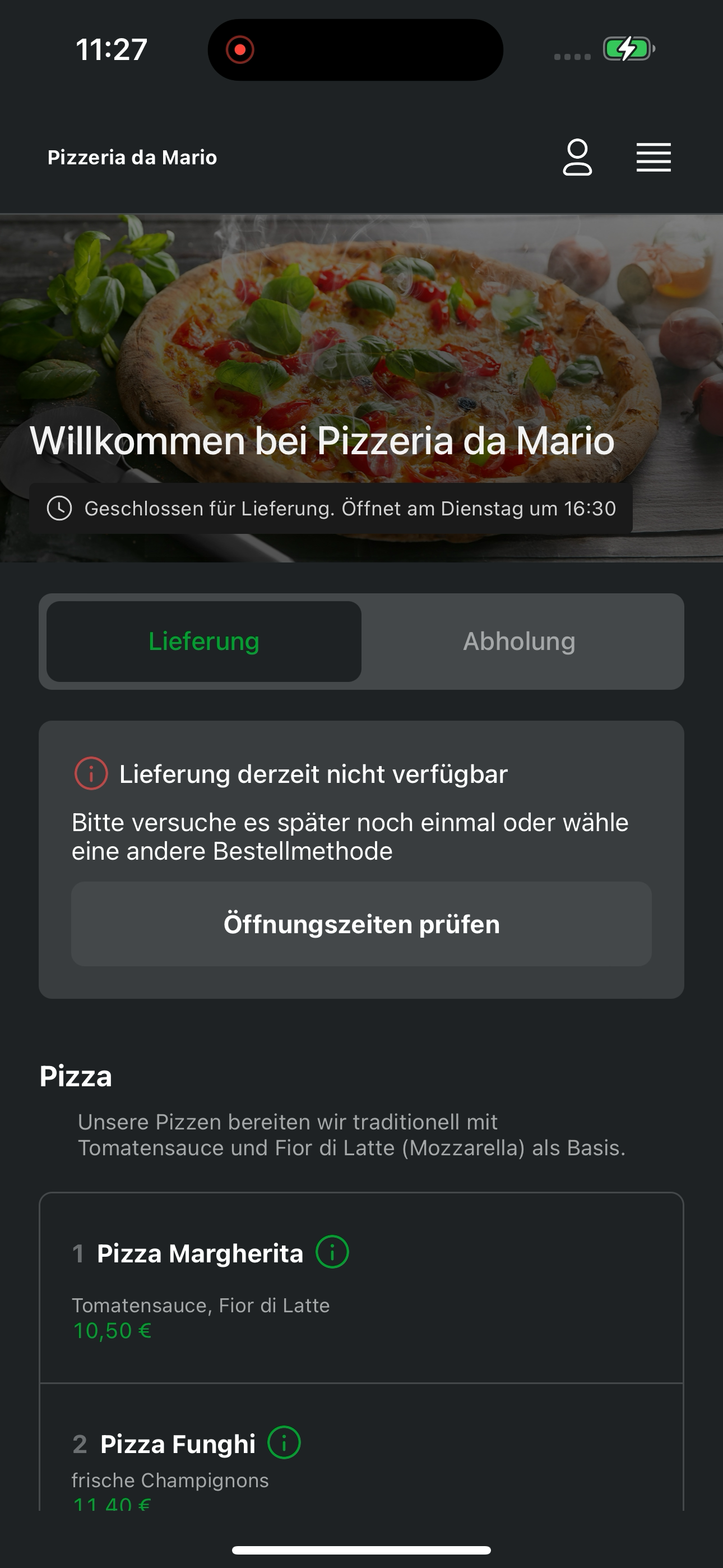Pizzeria da Mario Sinzheim screenshot 5