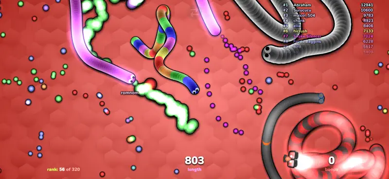 slither.io screenshot 9 of 10